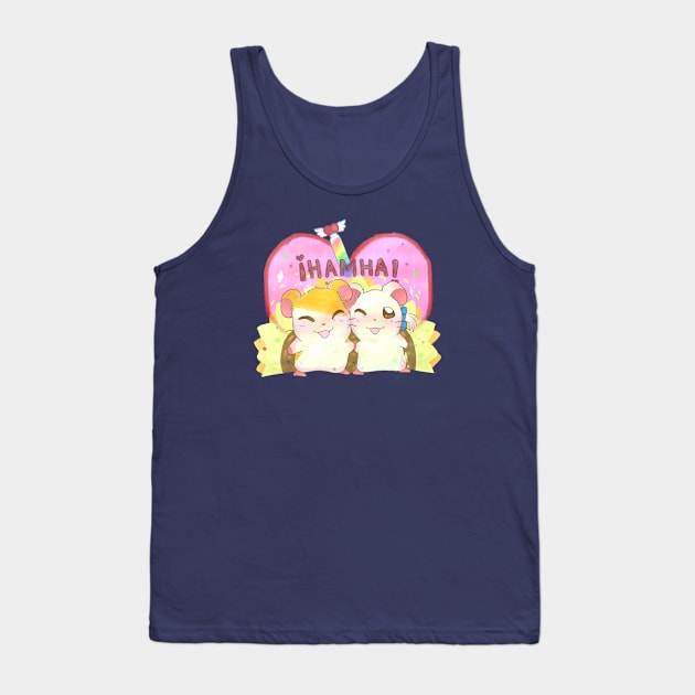 Hamtaro Heartbreaker Tank Top by Rosbel